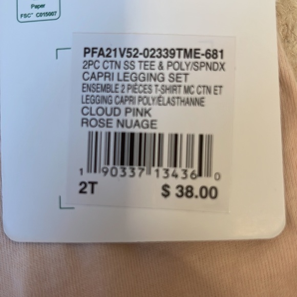 Baby Girl Puma Athletic Set, 2T - Picture 3 of 3